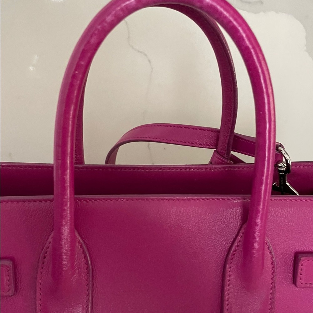 Saint Laurent Top Handle Bag baby sac de jour calfskin leather - Picture 8 of 16